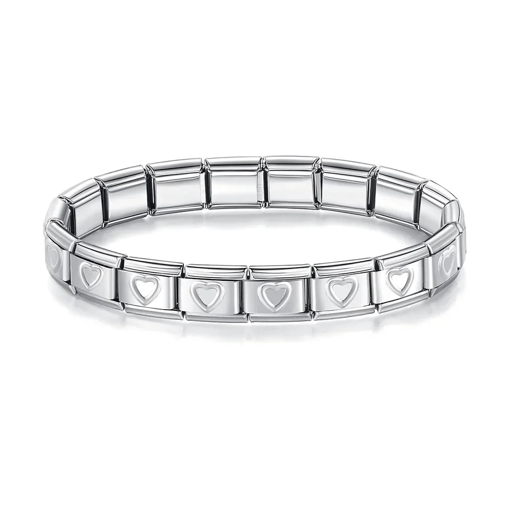Pulseras con dijes italianos