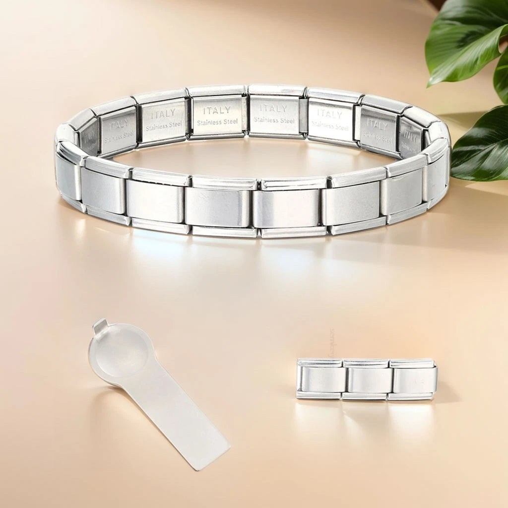 Pulseras con dijes italianos