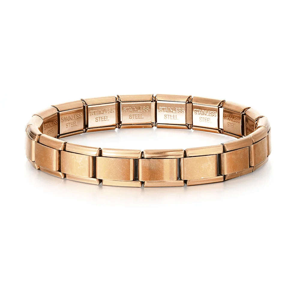 Pulseras con dijes italianos