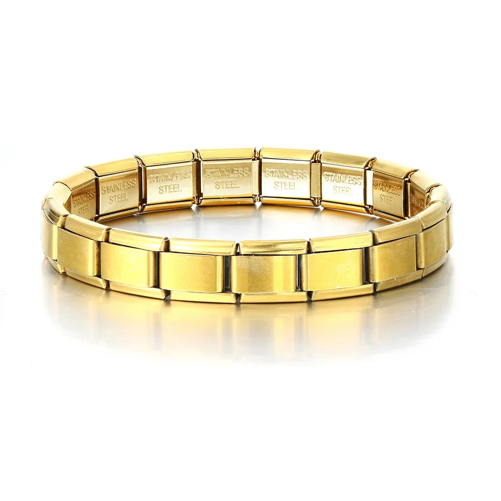 Pulseras con dijes italianos
