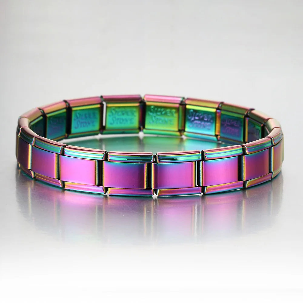 Pulseras con dijes italianos